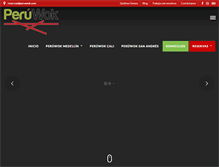 Tablet Screenshot of peruwok.com